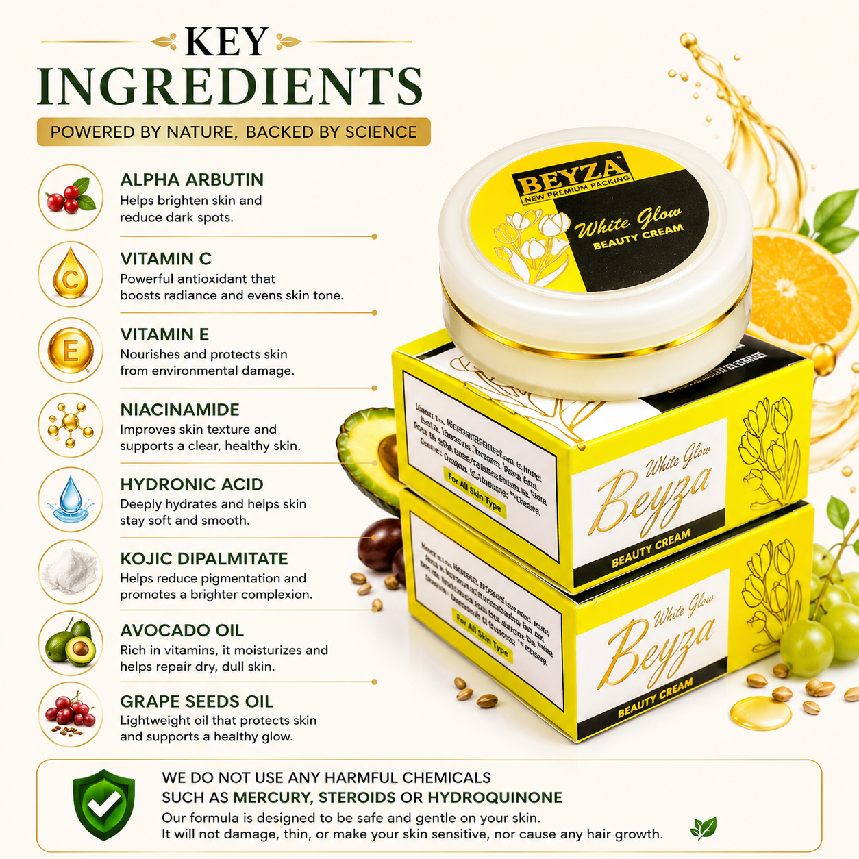 Beyza white glow  cream
